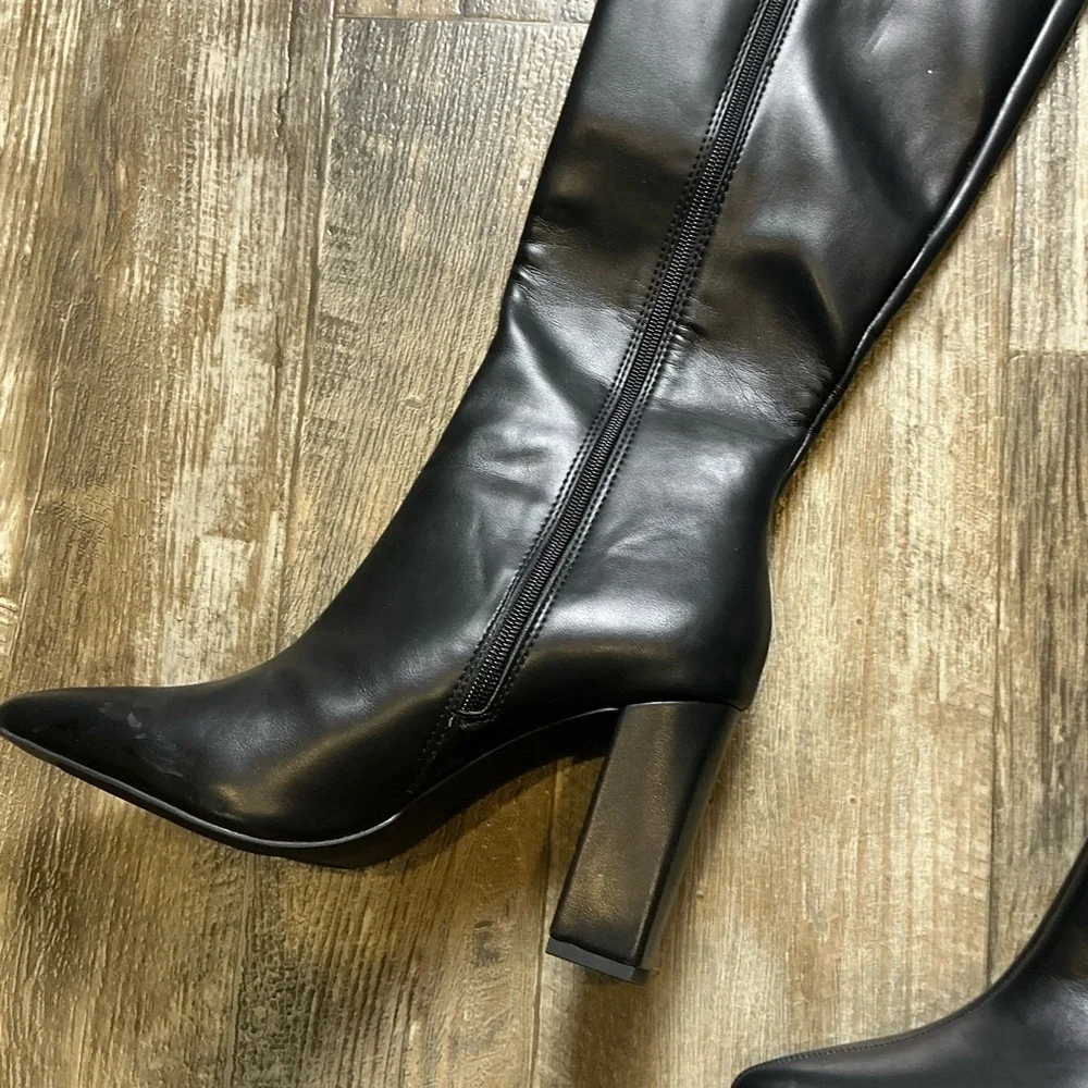 Wild Pair Black Boots Size 9 - Picture 5 of 12